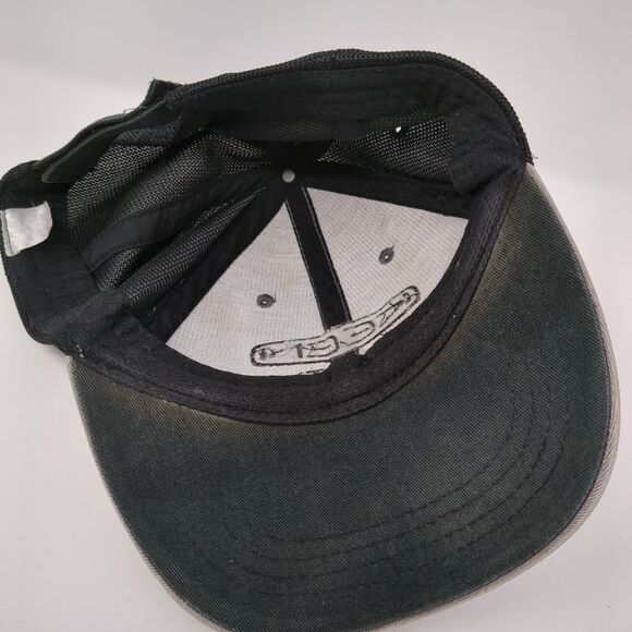 Keen Utility Strapback Trucker Hat Gray One Size Adjustable Mesh Back 6 Panel - Picture 6 of 7